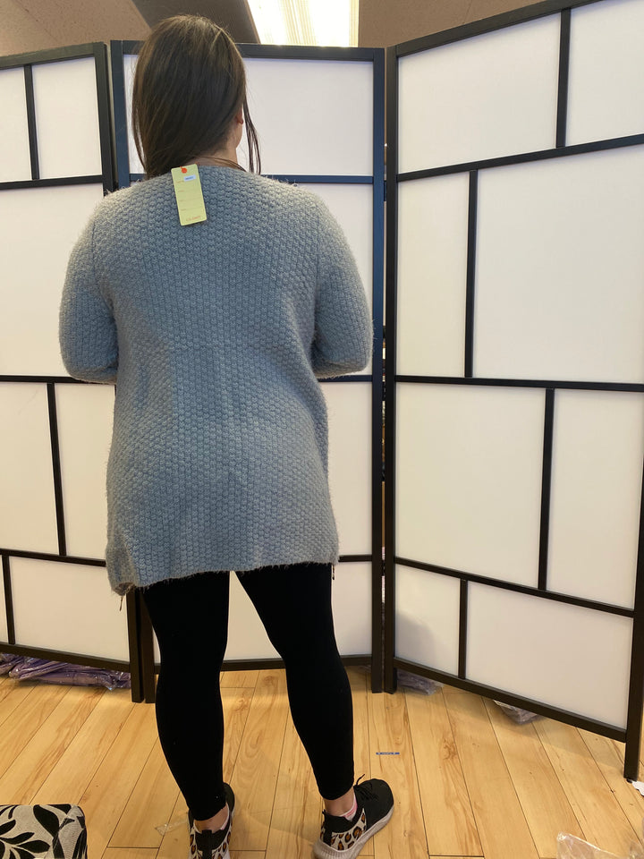 CARDIGAN WITH SIDE ZIPPERS