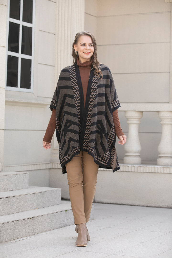 Allison's Chevron Knit Coverup