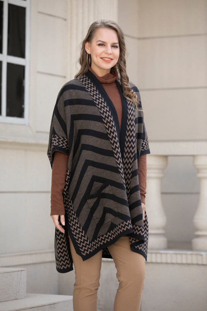 Allison's Chevron Knit Coverup