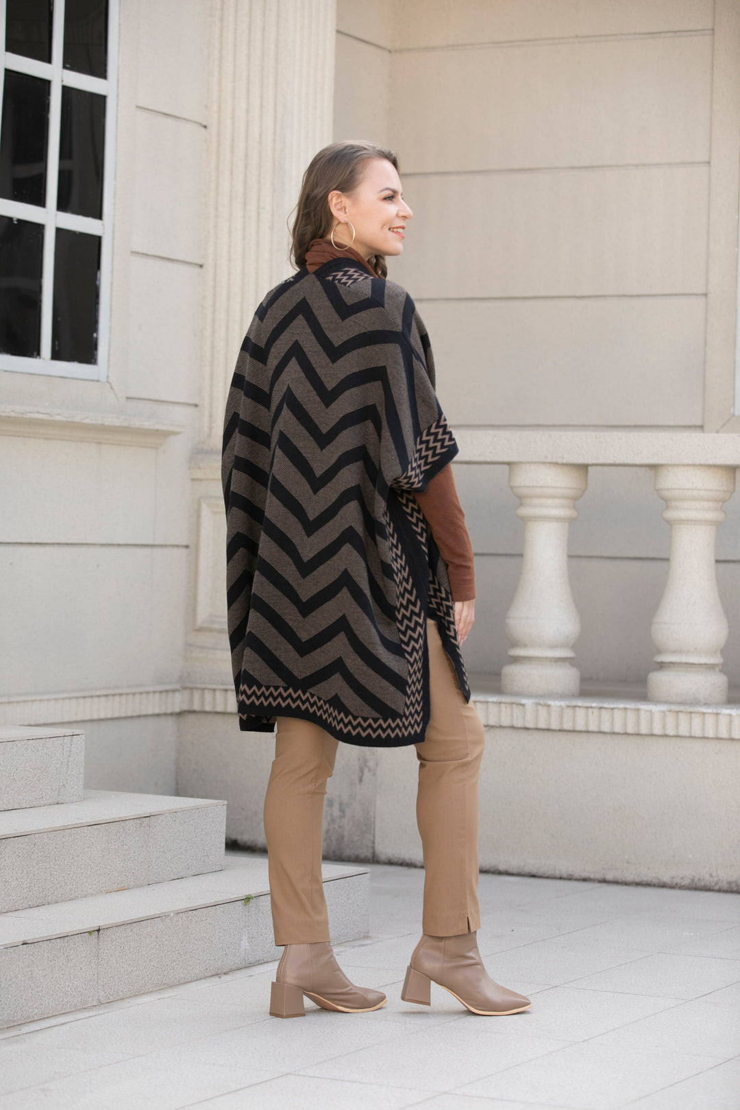 Allison's Chevron Knit Coverup