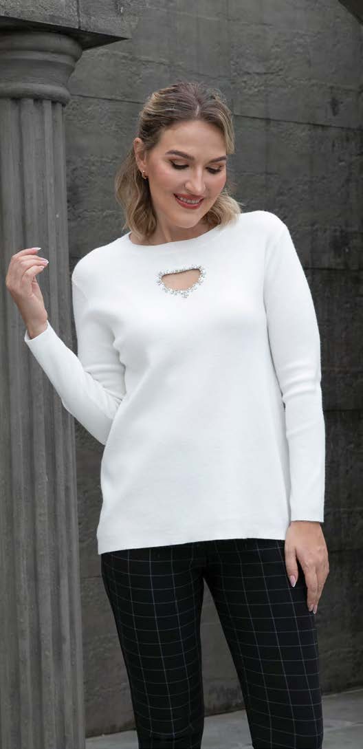 Diamond Heart Embrace Top