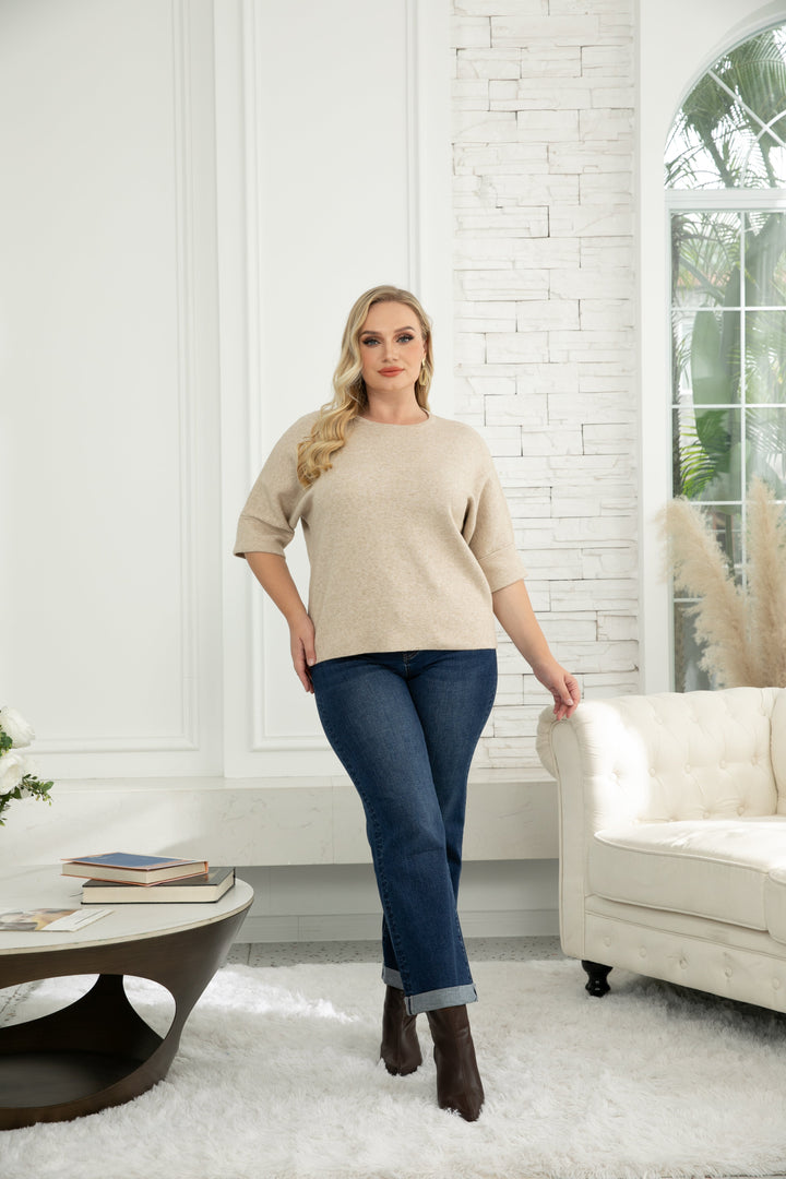 Kiona's Elbow Cuff Sweater