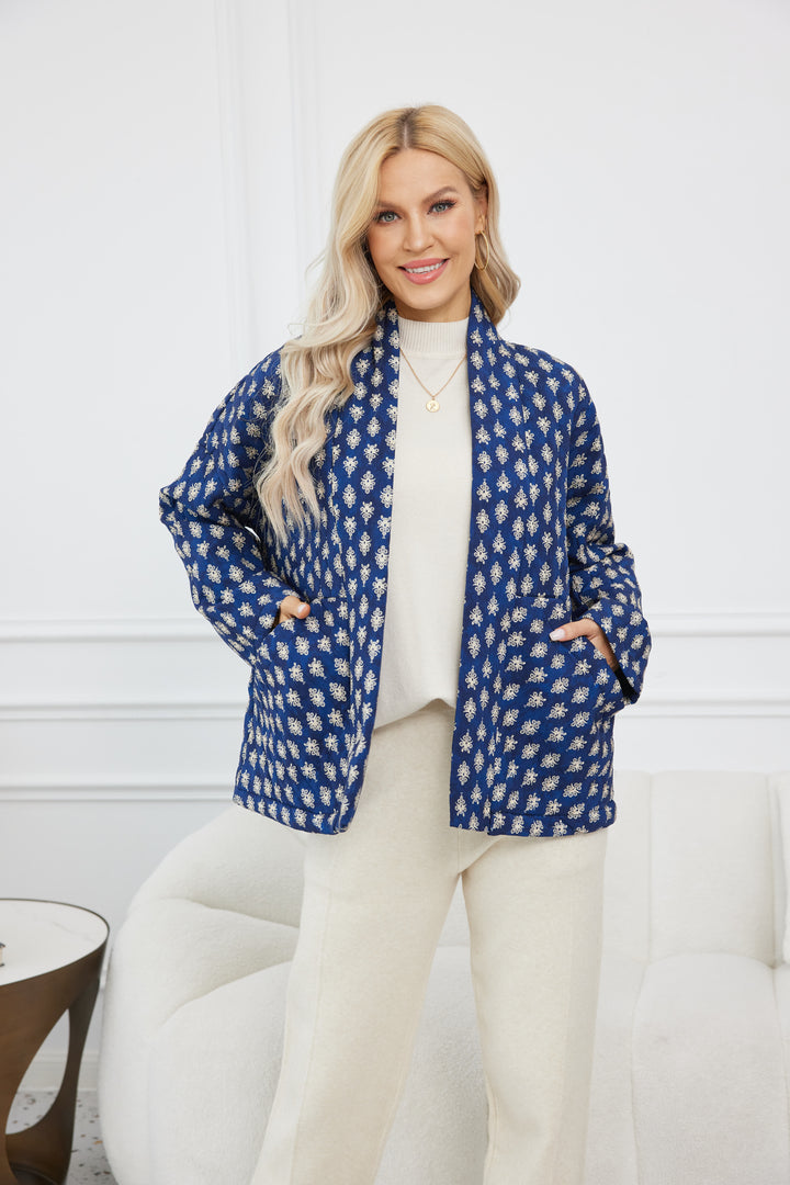 Quilted Sateen Jacket