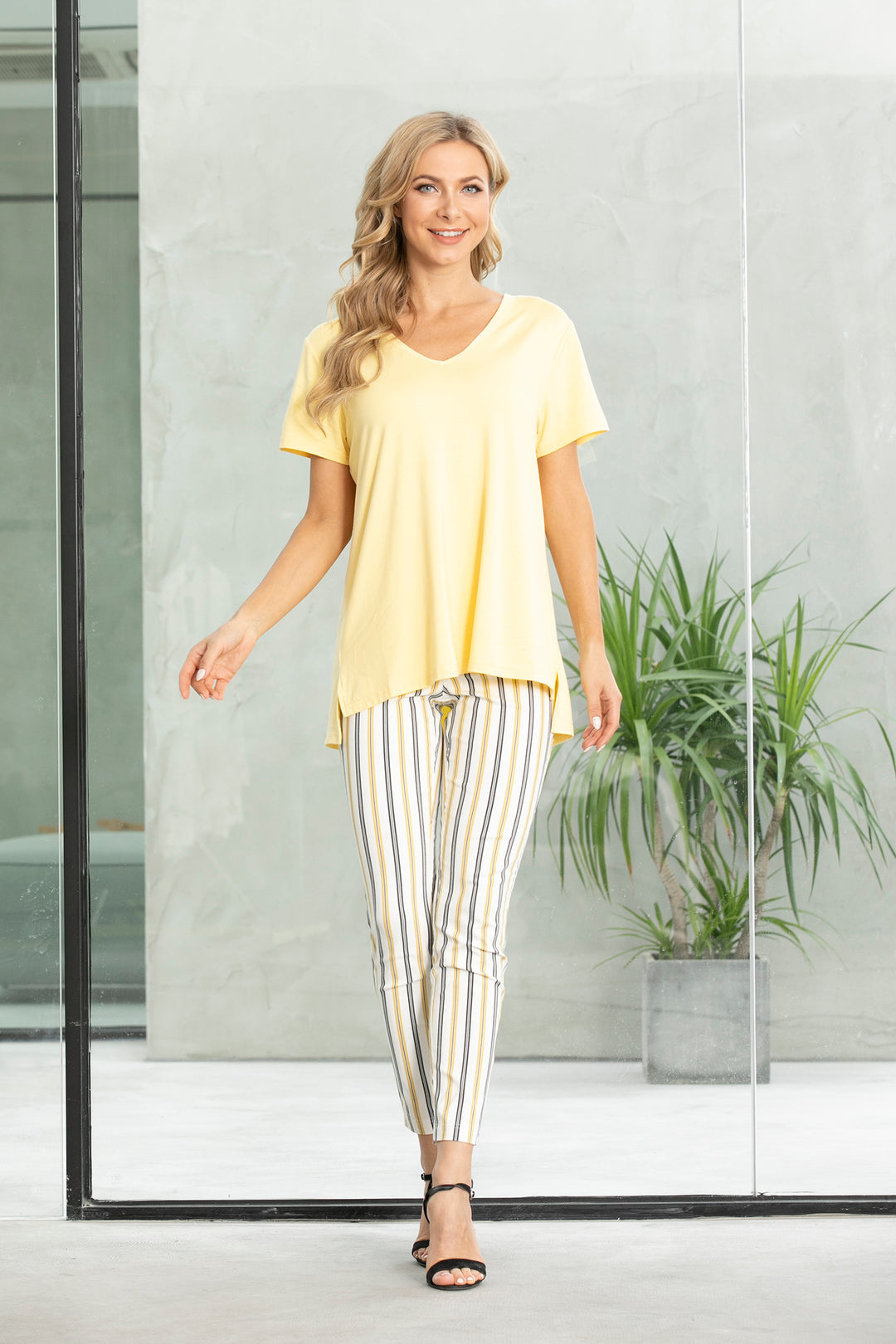 3/4 Sleeve Bamboo Top