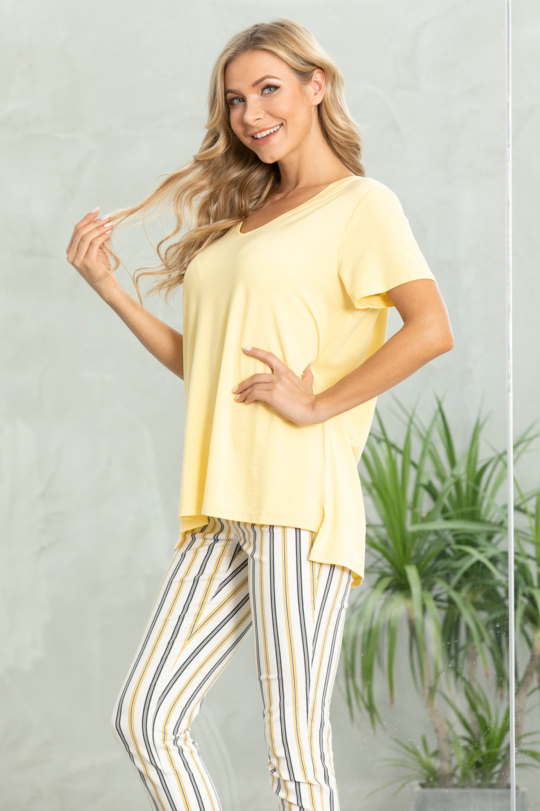 3/4 Sleeve Bamboo Top