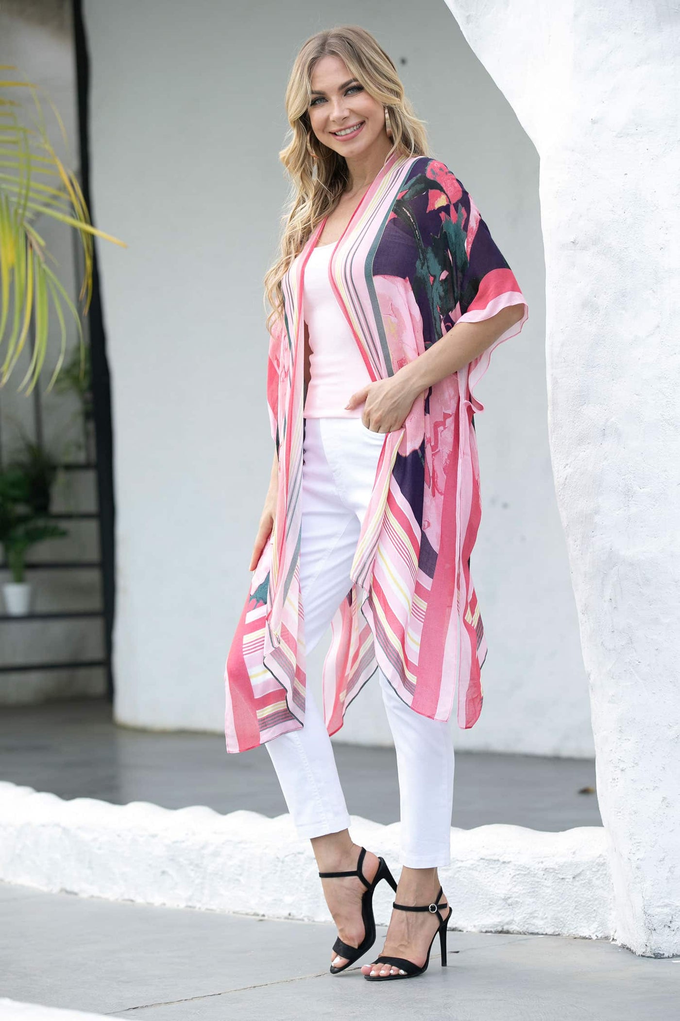 Abstract Print Cape