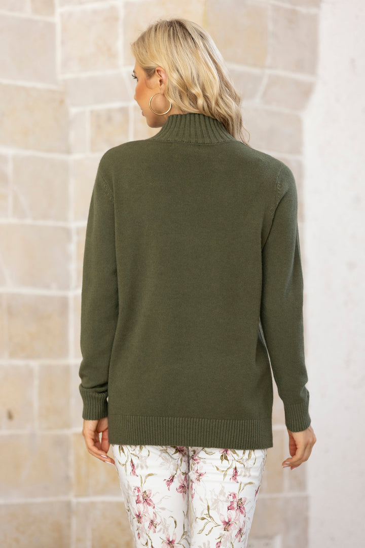 Peekaboo Cable Knit Sweater