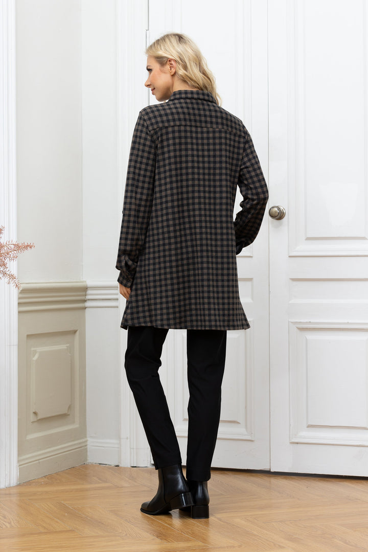 Nancy's Gingham Tunic w/ Pockets
