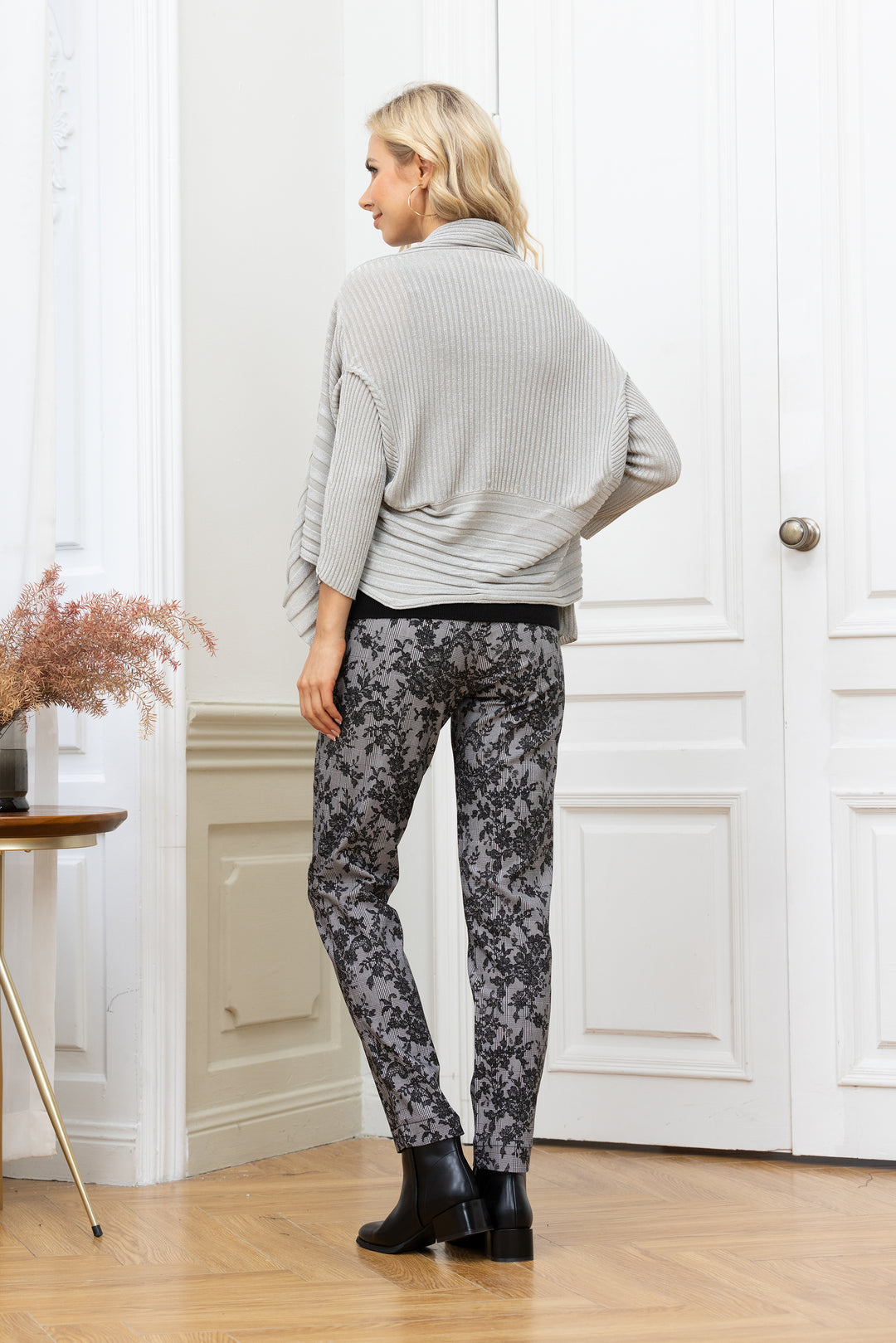 Two Way Wear Lurex Cardigan