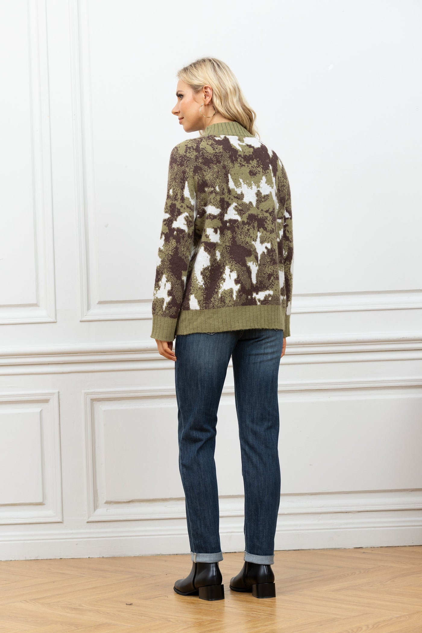 Kate's Camouflage Sweater  - 721