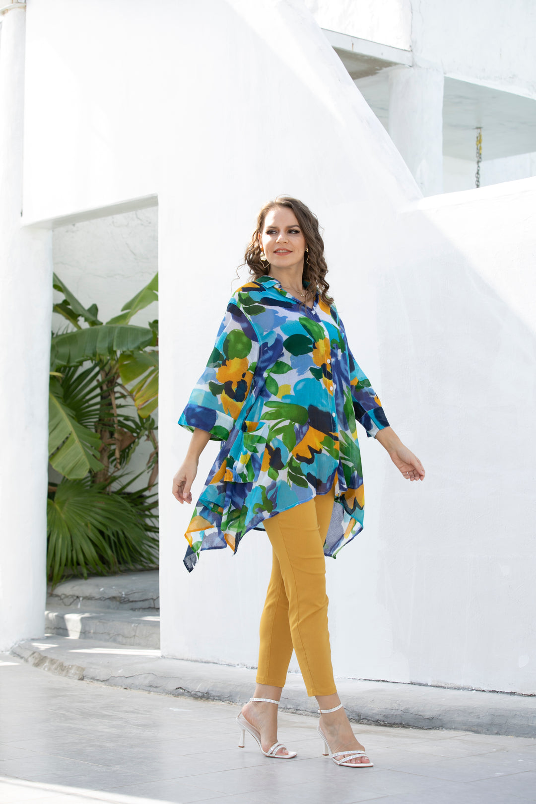 Goldie's Printed Cotton Top