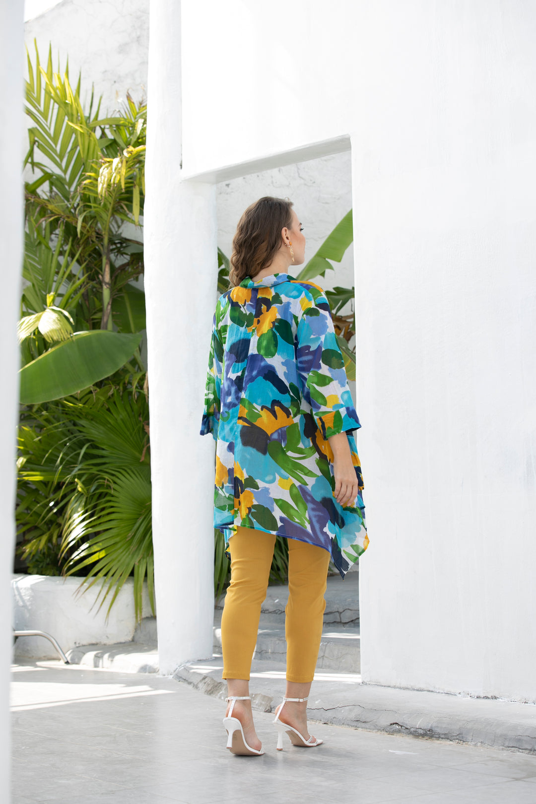 Goldie's Printed Cotton Top