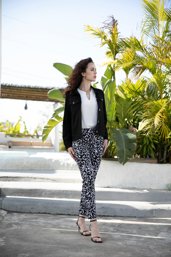 Daniella Solid Jacket - Bamboo