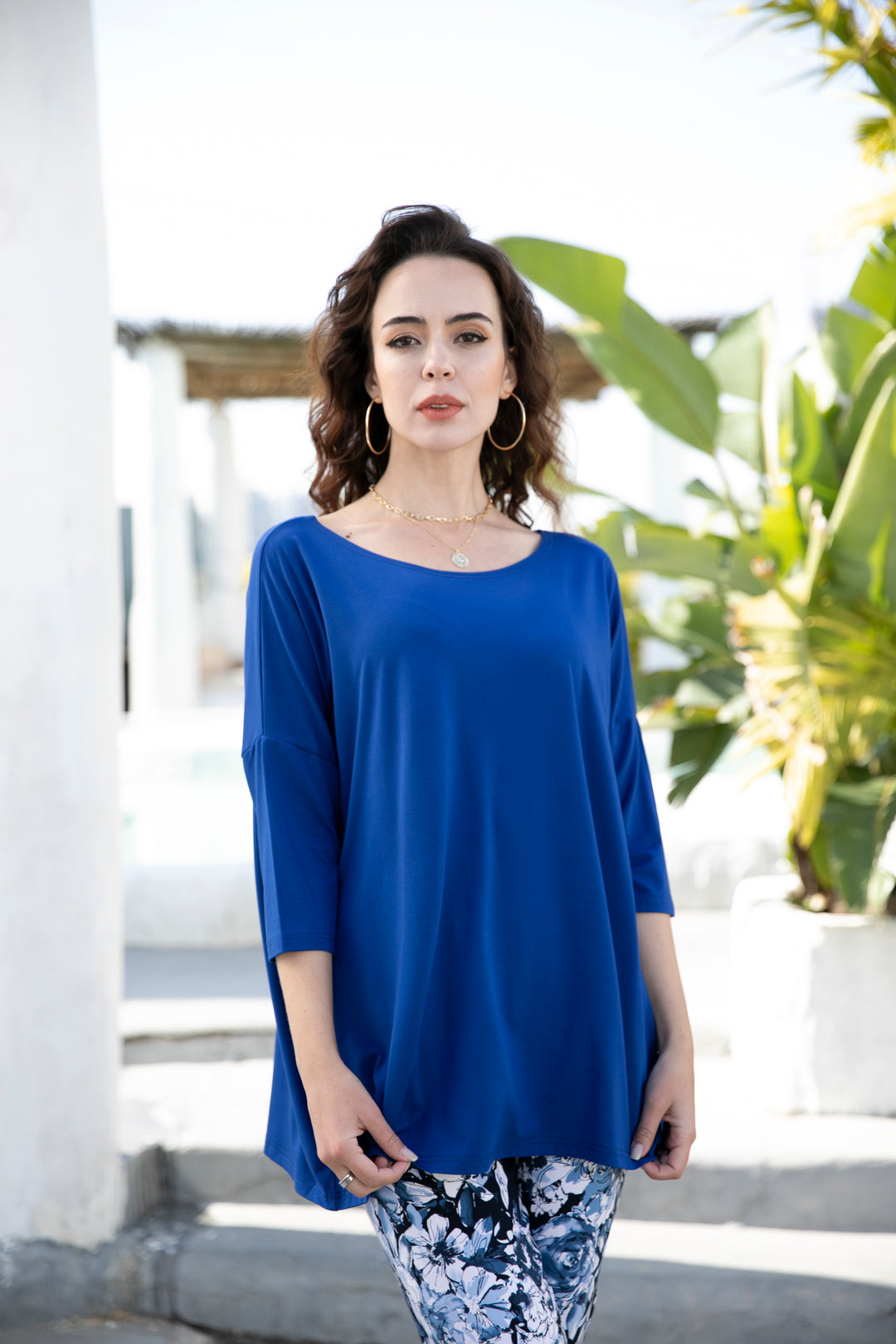 3/4 Sleeve Bamboo Top