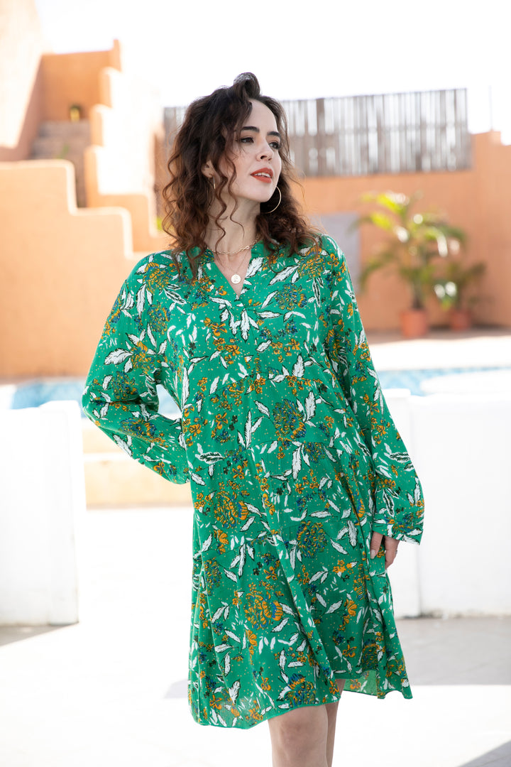 Oakleigh's Printed Dress