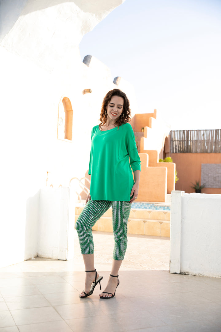 3/4 Sleeve Bamboo Top