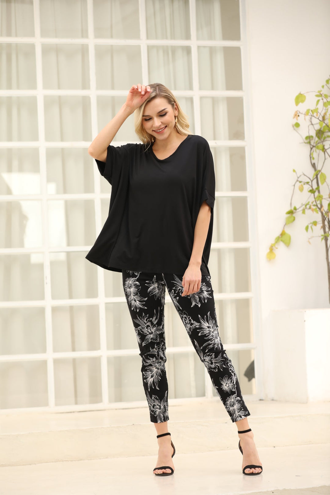 3/4 Sleeve Bamboo Top