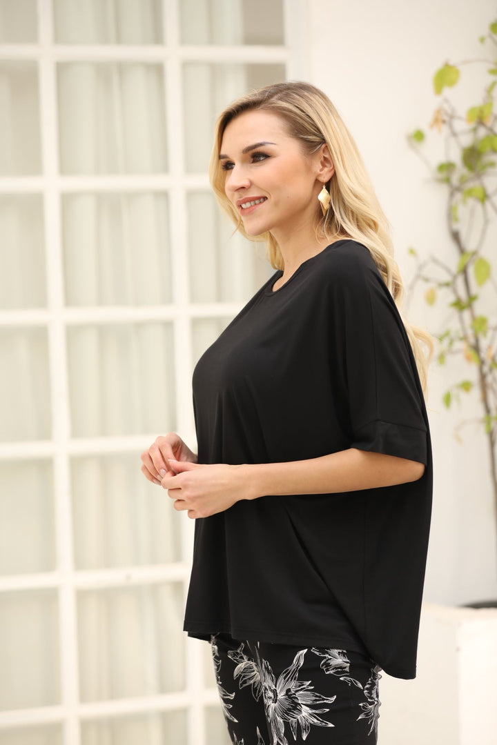 3/4 Sleeve Bamboo Top