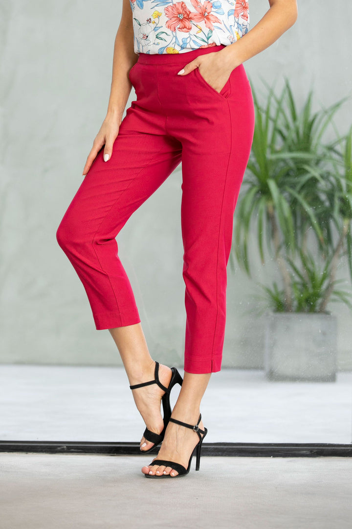 Solid Color Capri