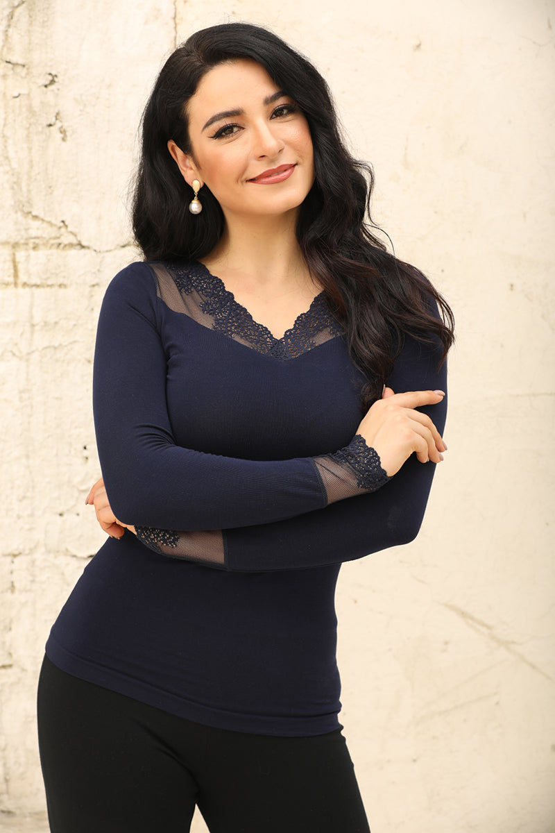 Bamboo Lace Top - Dililine