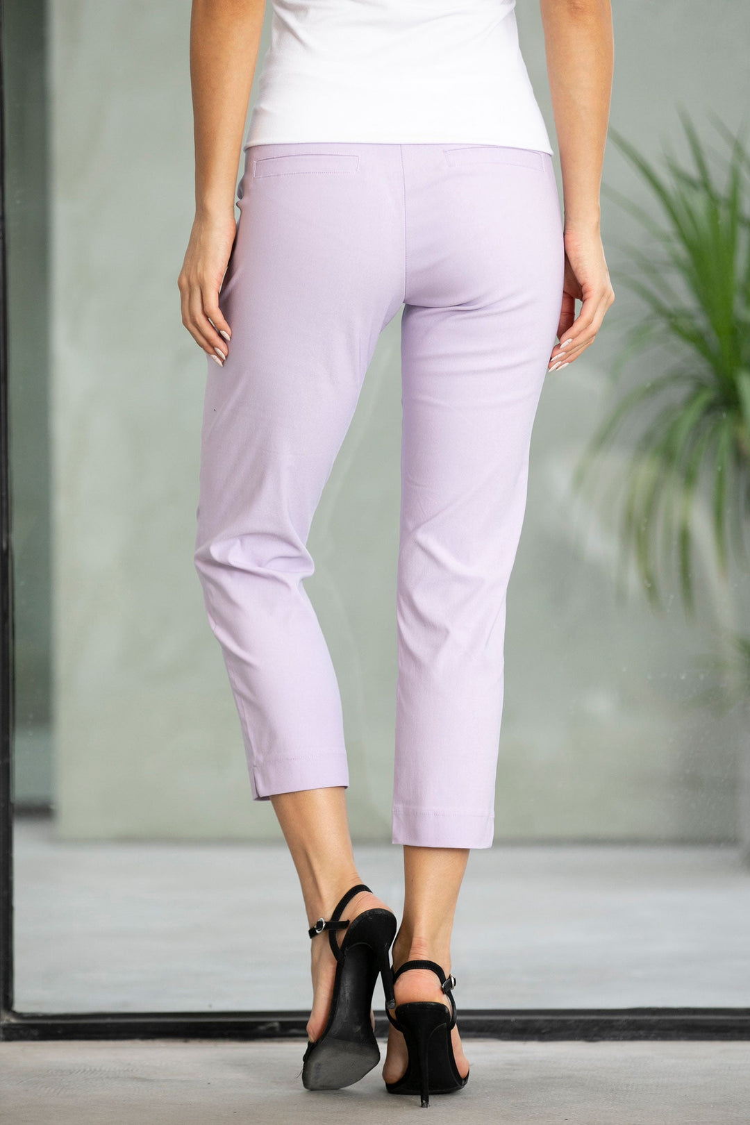 Solid Color Capri