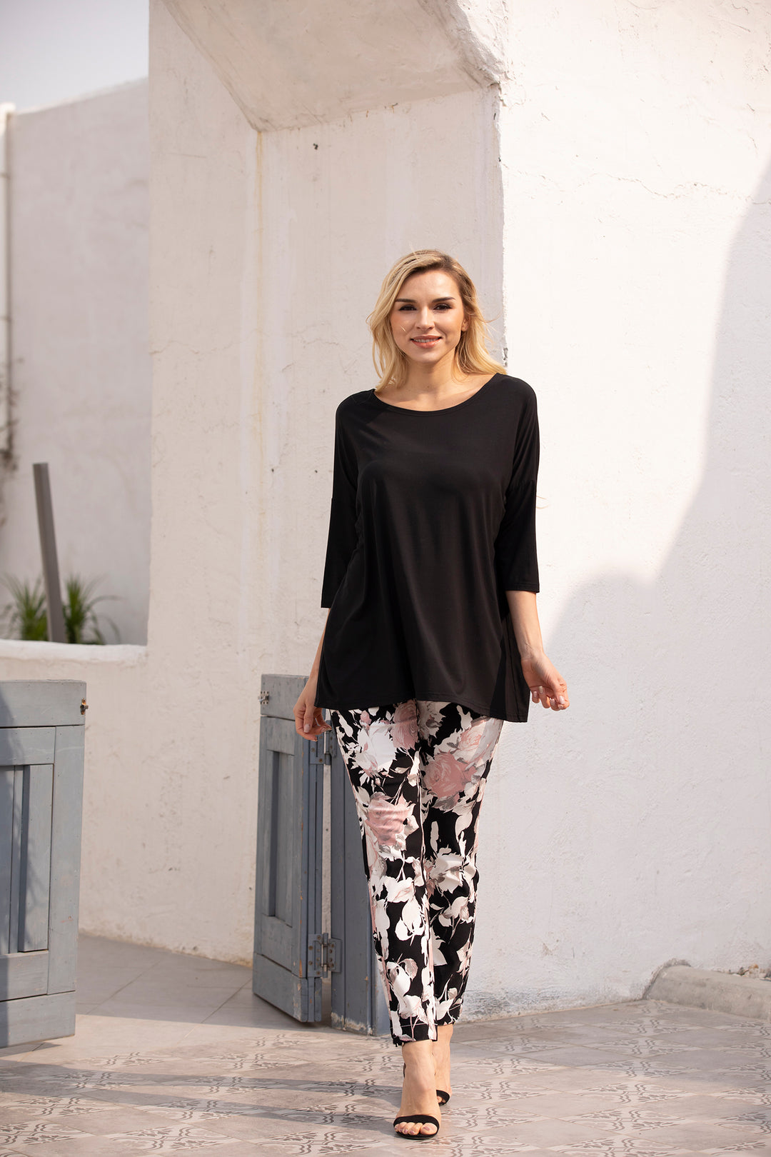 3/4 Sleeve Bamboo Top