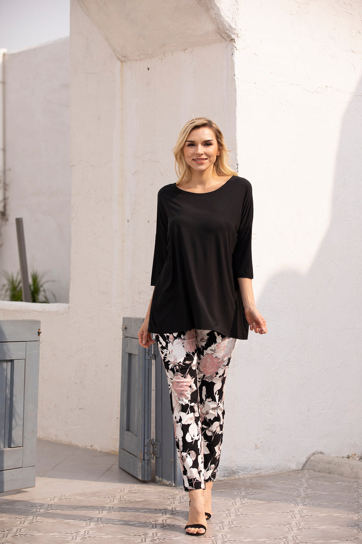 3/4 Sleeve Bamboo Top