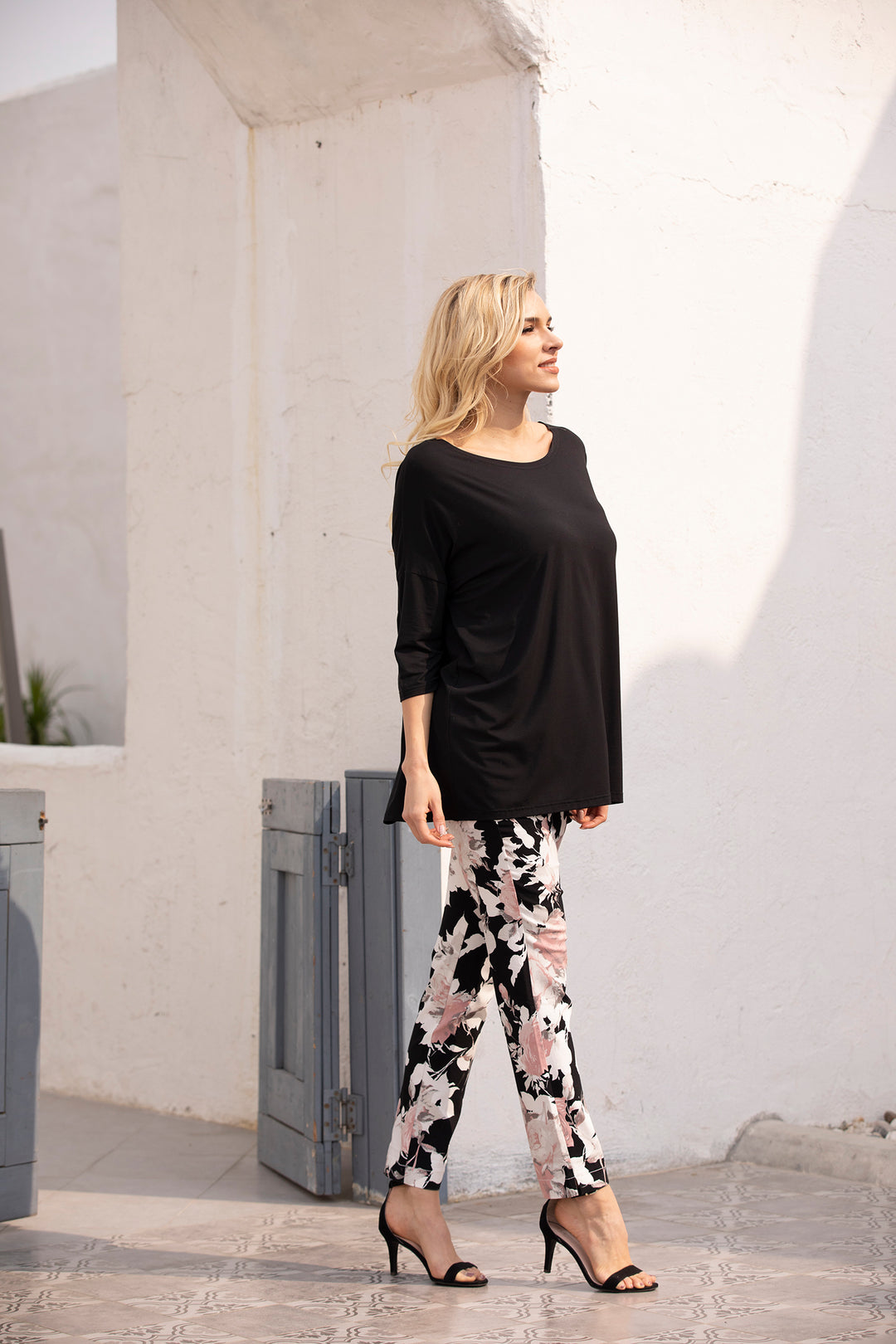 3/4 Sleeve Bamboo Top