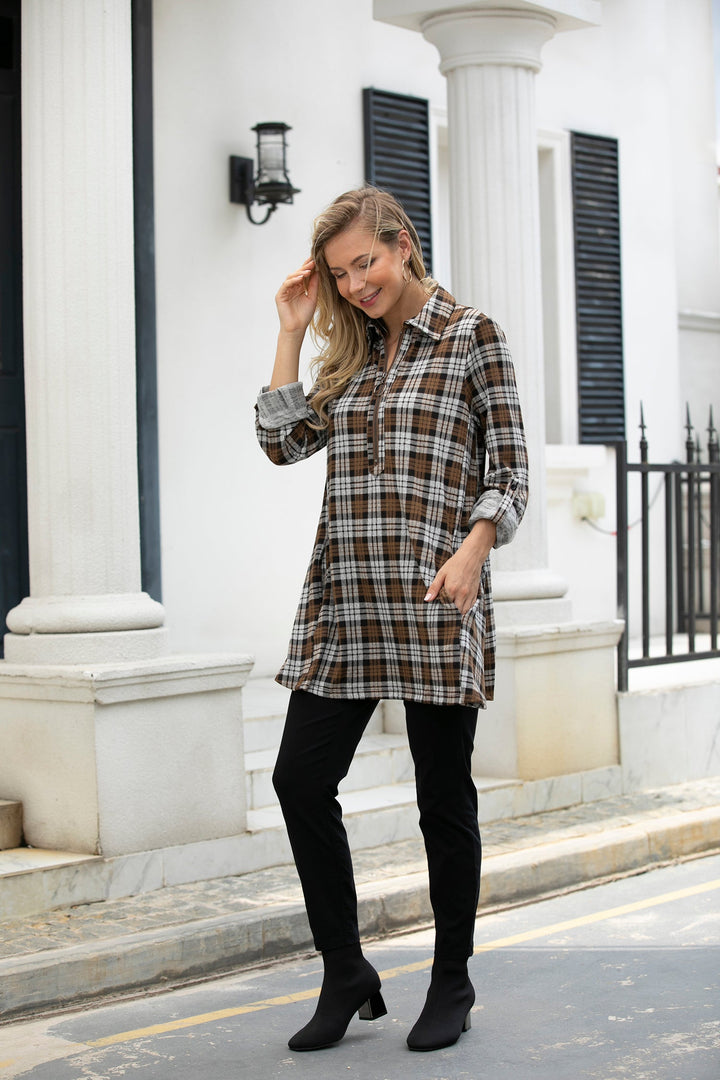 Half Zip Tunic