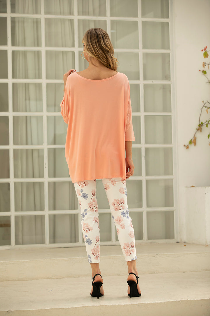 3/4 Sleeve Bamboo Top