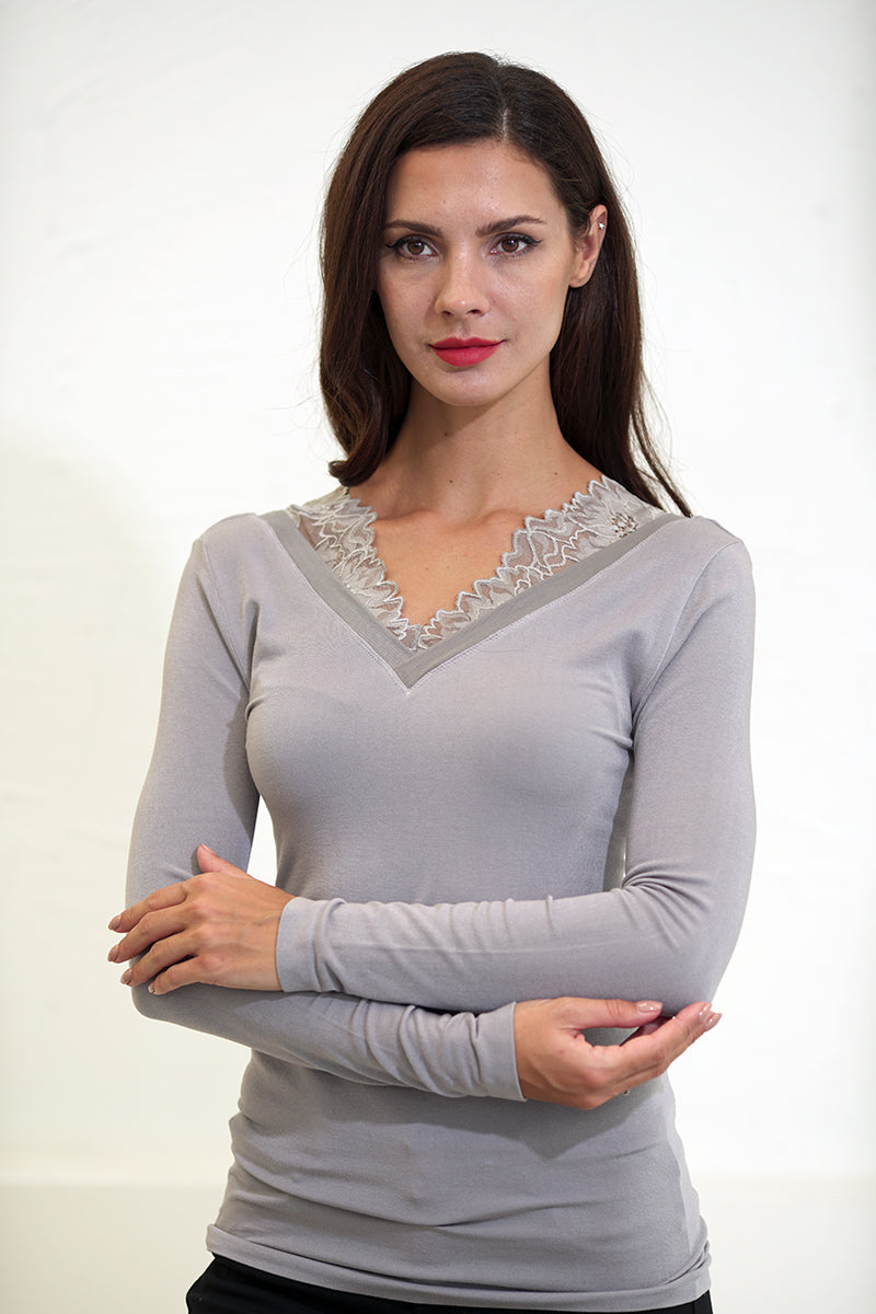Bamboo Lace Top - Alice