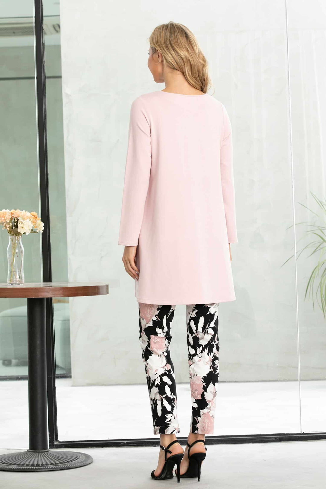 Bamboo Baby French Terry Tunic with Zipper and Pockets