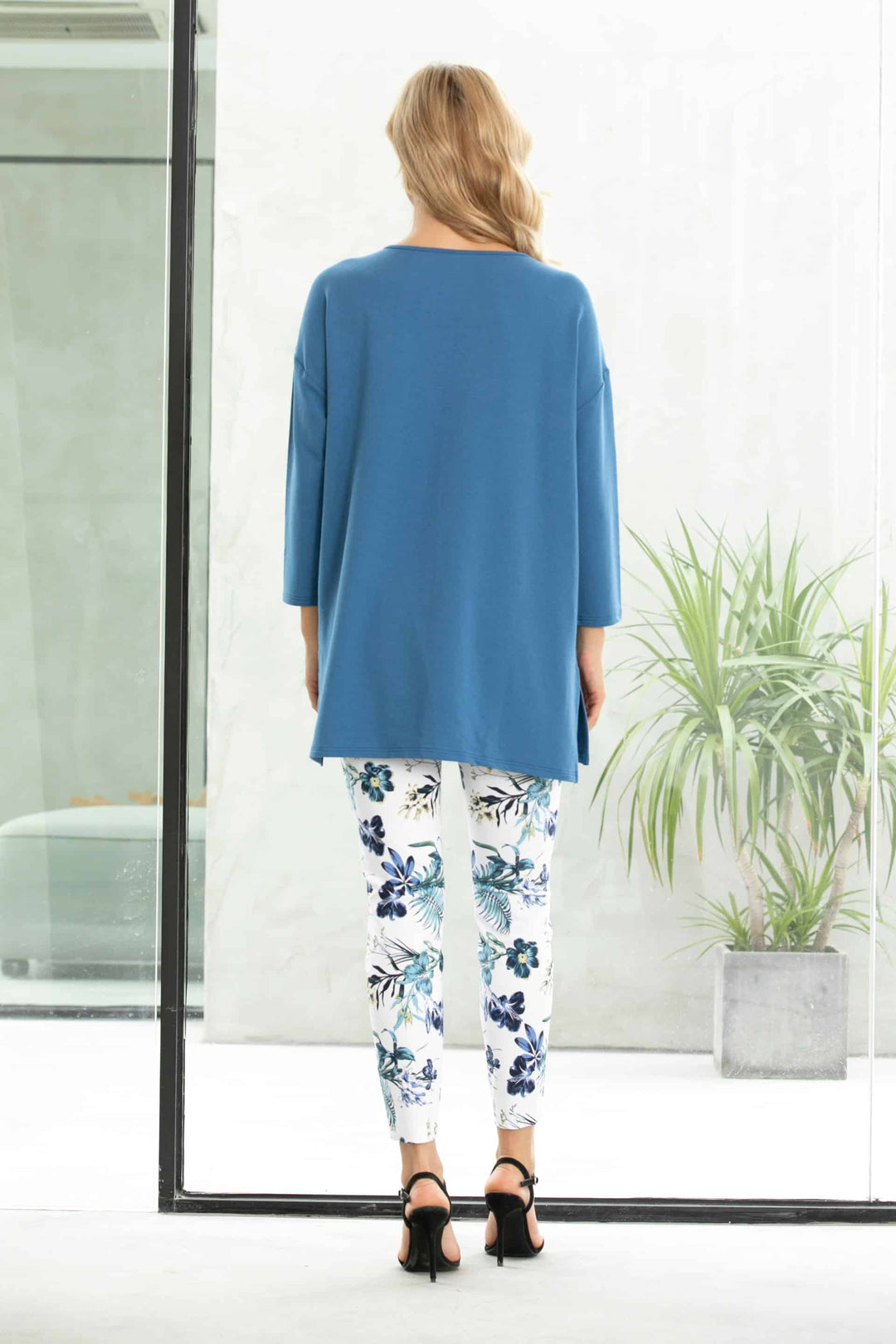 Bamboo Baby French Terry Sweater w/ 3/4 sleeve & with Pockets