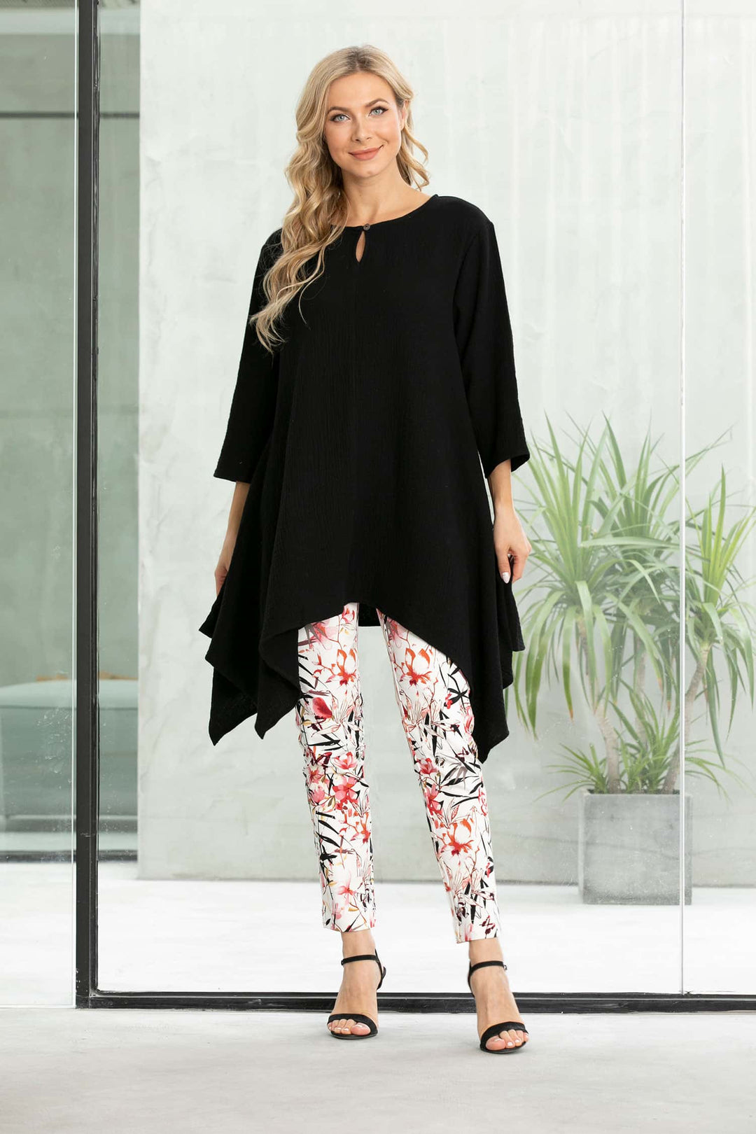 Exclusive Cotton Gauze- Handkerchief Dress