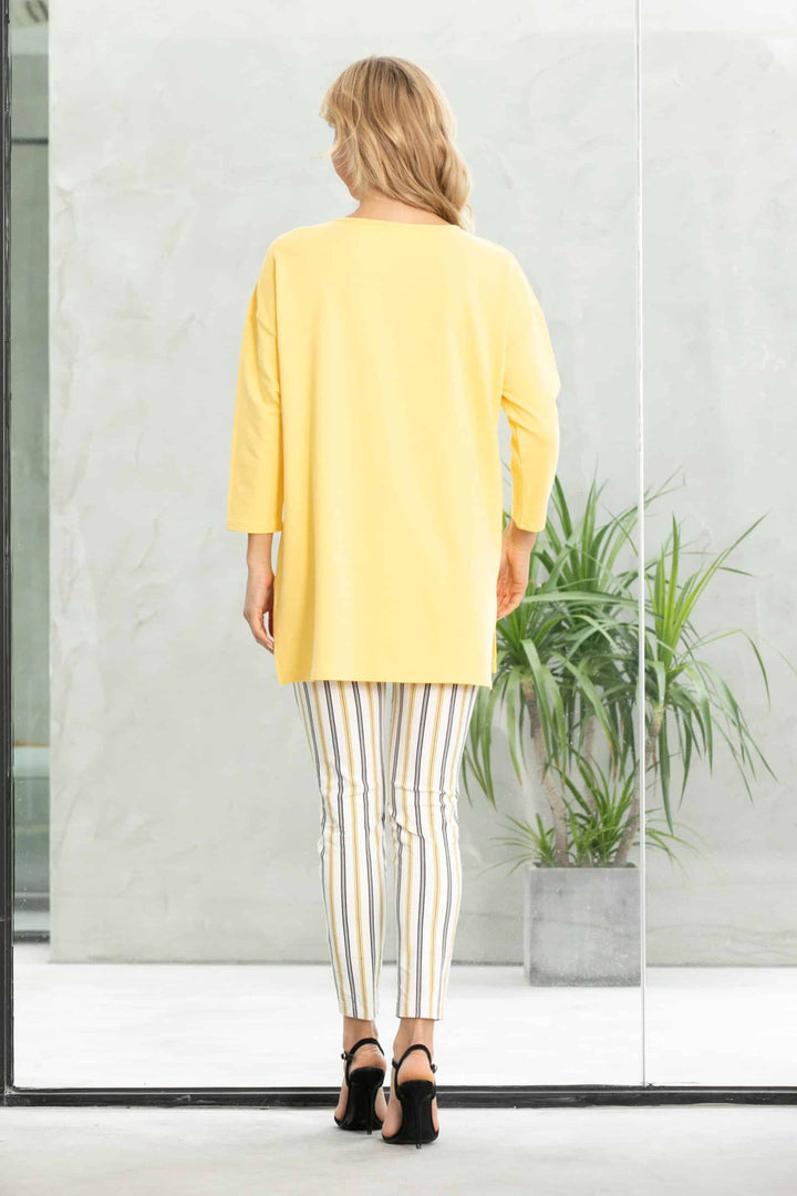 Bamboo Baby French Terry Sweater w/ 3/4 sleeve & with Pockets