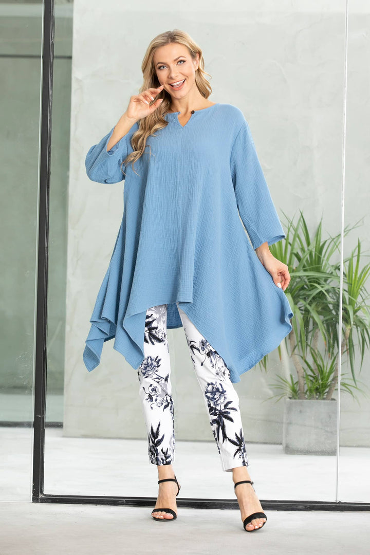 Exclusive Cotton Gauze- Handkerchief Dress