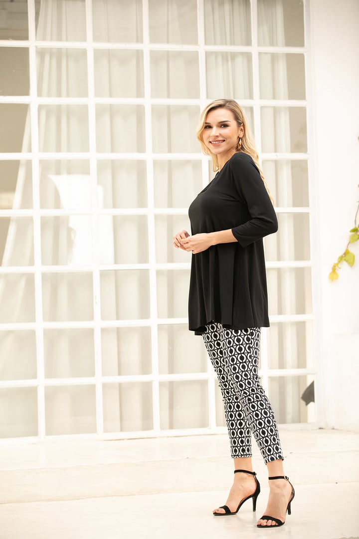 Bamboo Top with Front Cut Out