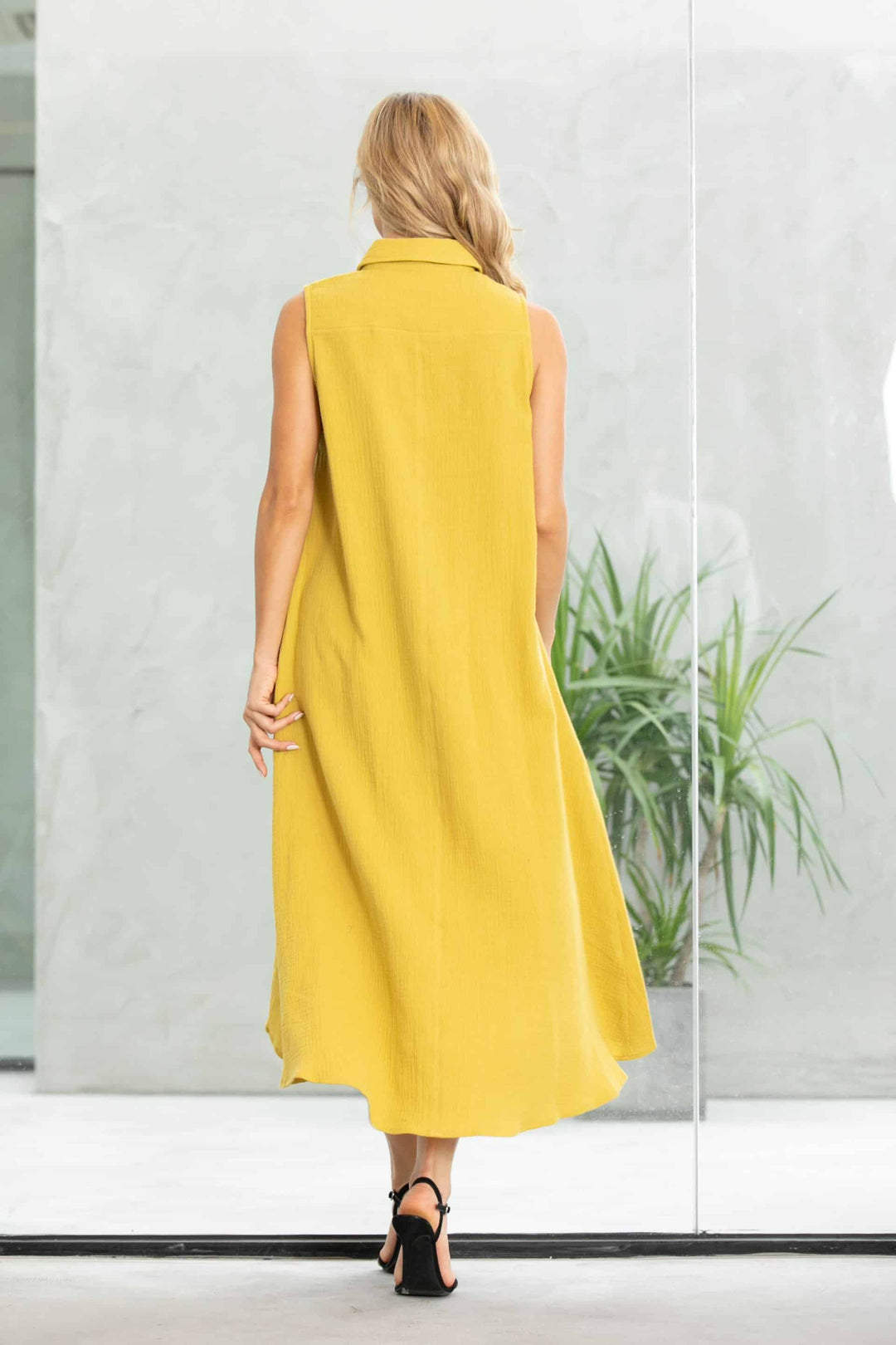 Exclusive Cotton Gauze- Moonlight dress