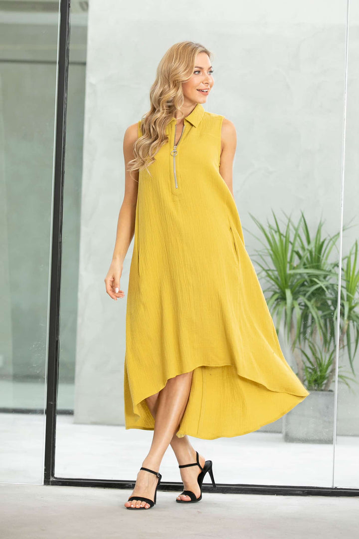 Exclusive Cotton Gauze- Moonlight dress