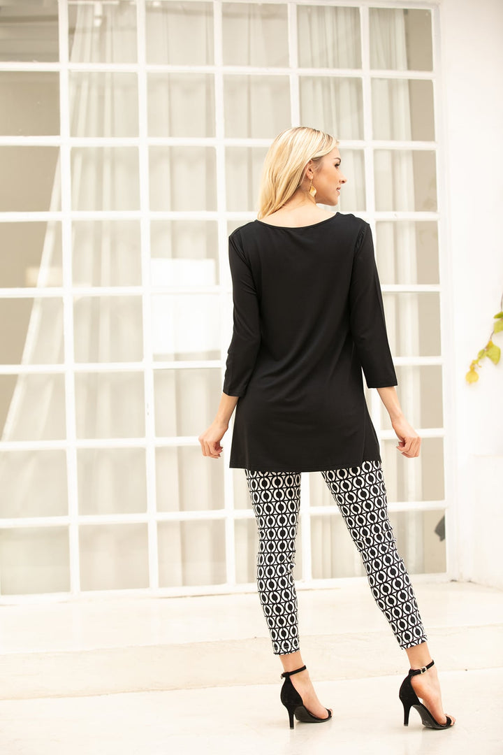 Bamboo Top with Front Cut Out