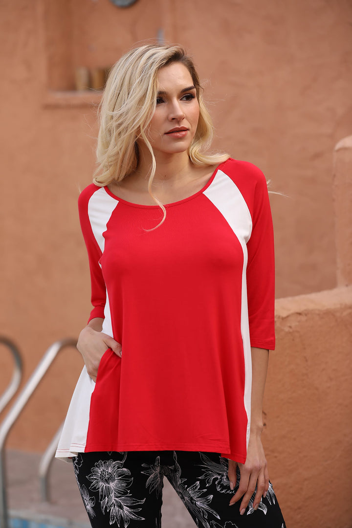 Bamboo Top with Pockets