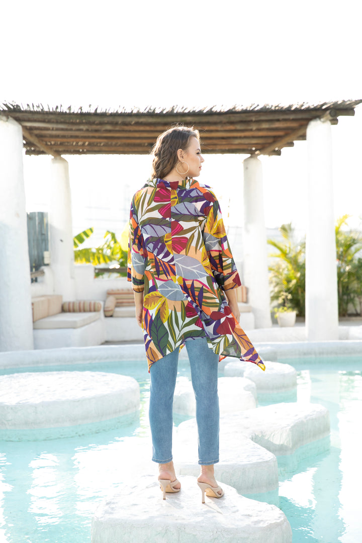 Katherine Printed Cotton Top