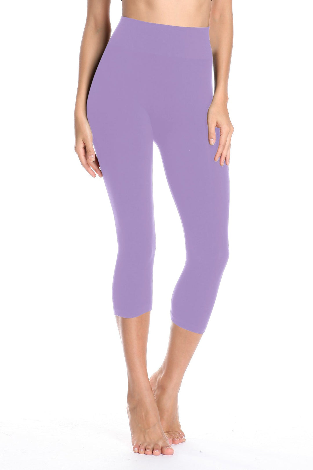 High Band Bamboo Capri - Tummy Tucker
