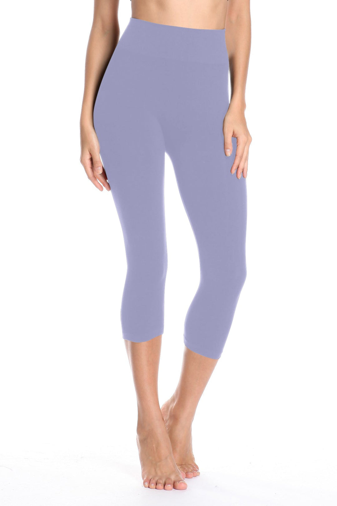 High Band Bamboo Capri - Tummy Tucker