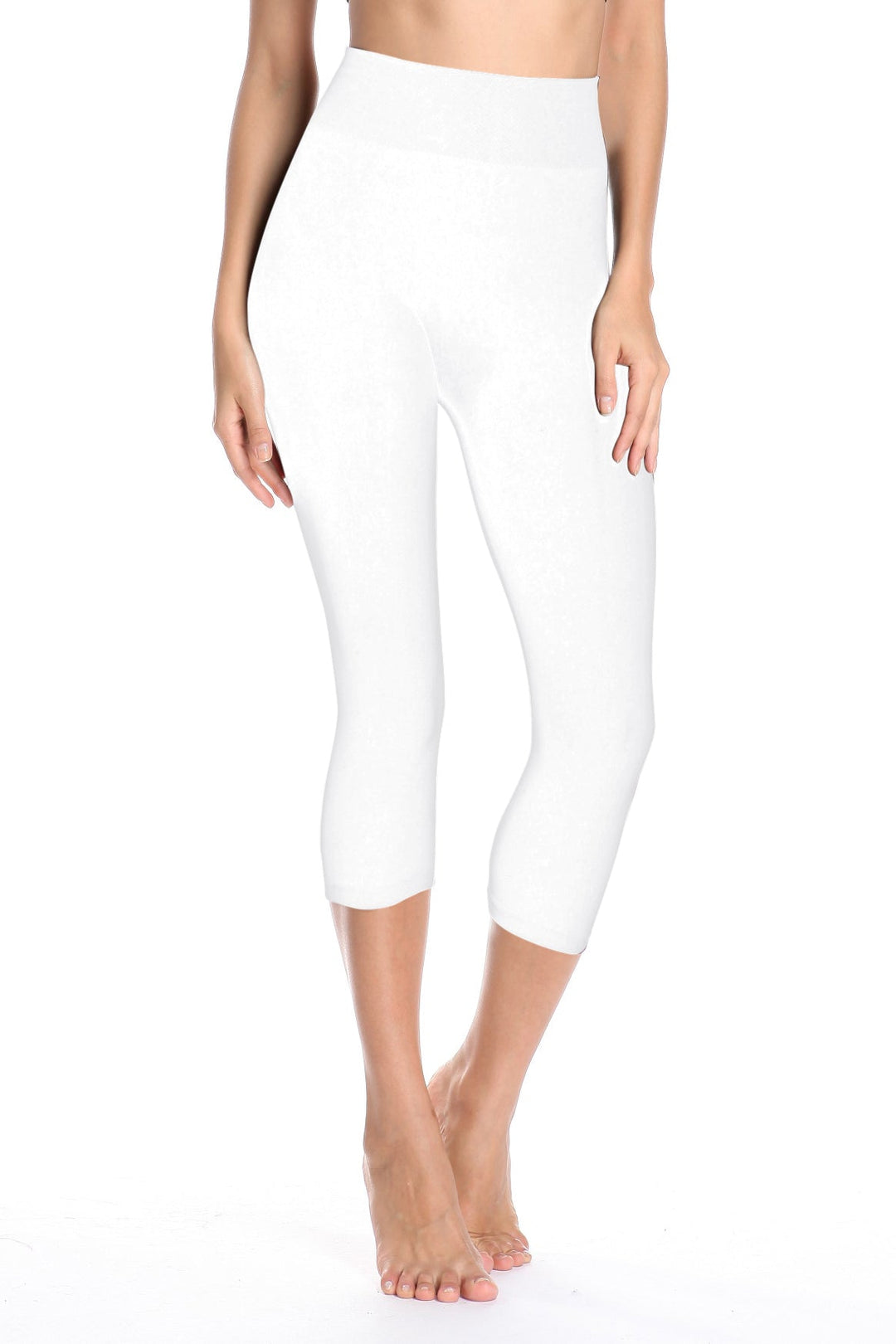 High Band Bamboo Capri - Tummy Tucker
