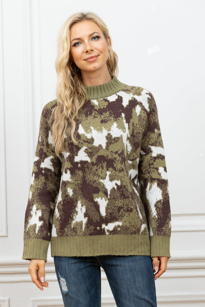 Kate's Camouflage Sweater  - 721