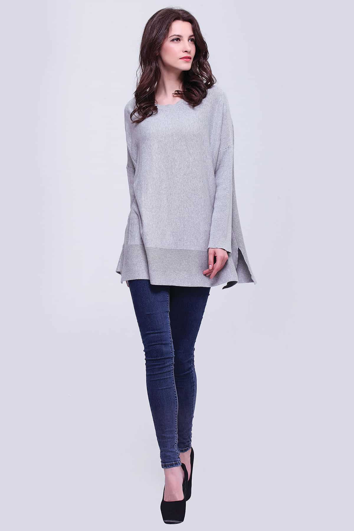 Knitted Long Sleeve Top