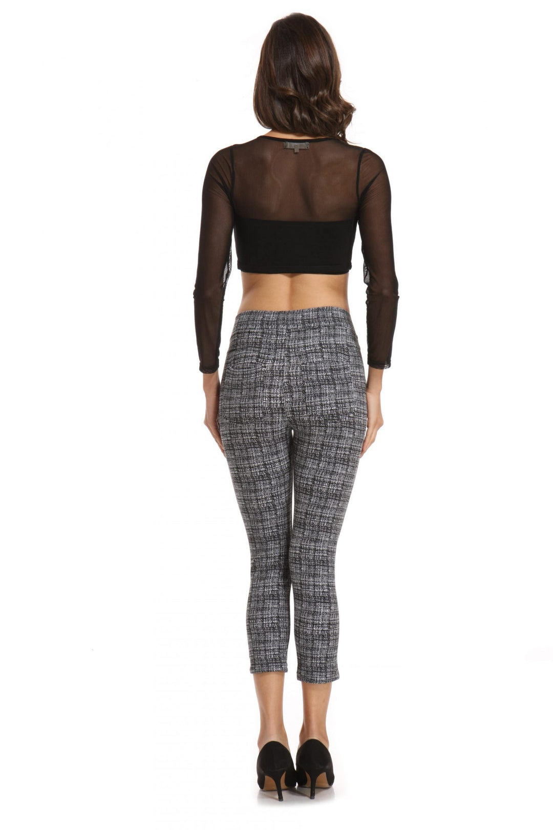 Printed Cropped Jegging