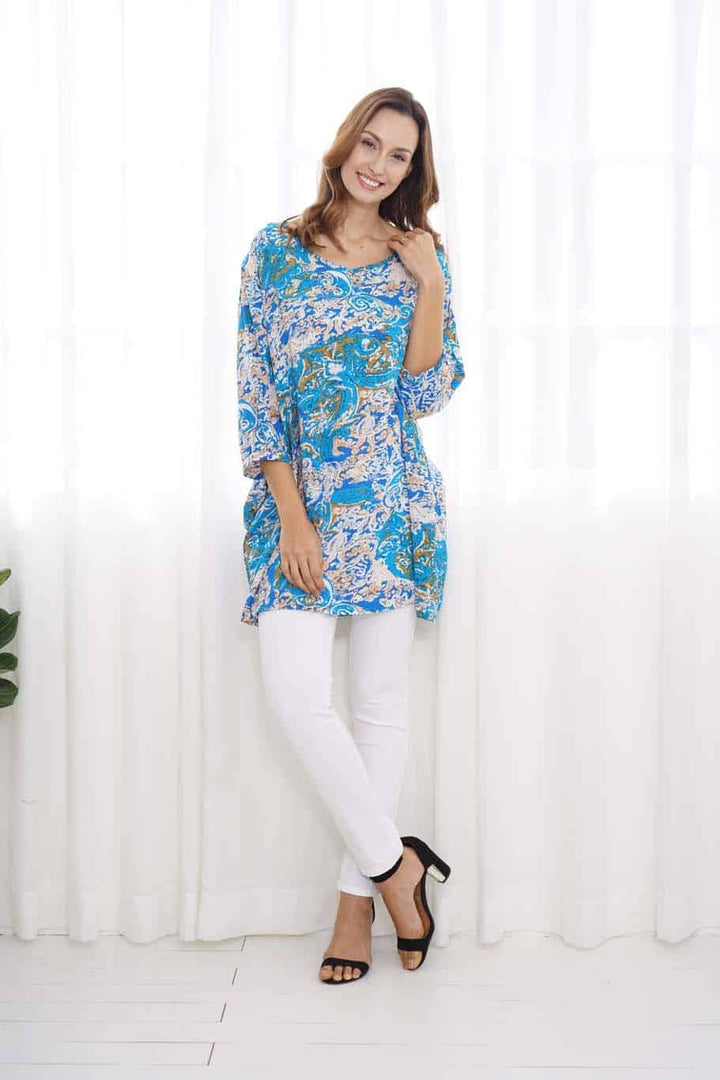 Rayon Printed Top